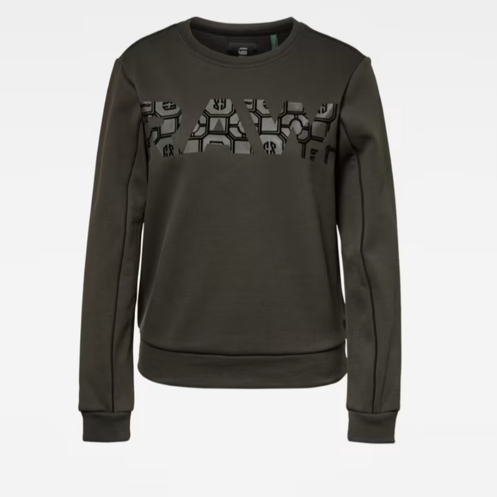 Gstar Raw M Dark Gray Black Swearshirt Size Women M Graphic 7 Xzula sweater